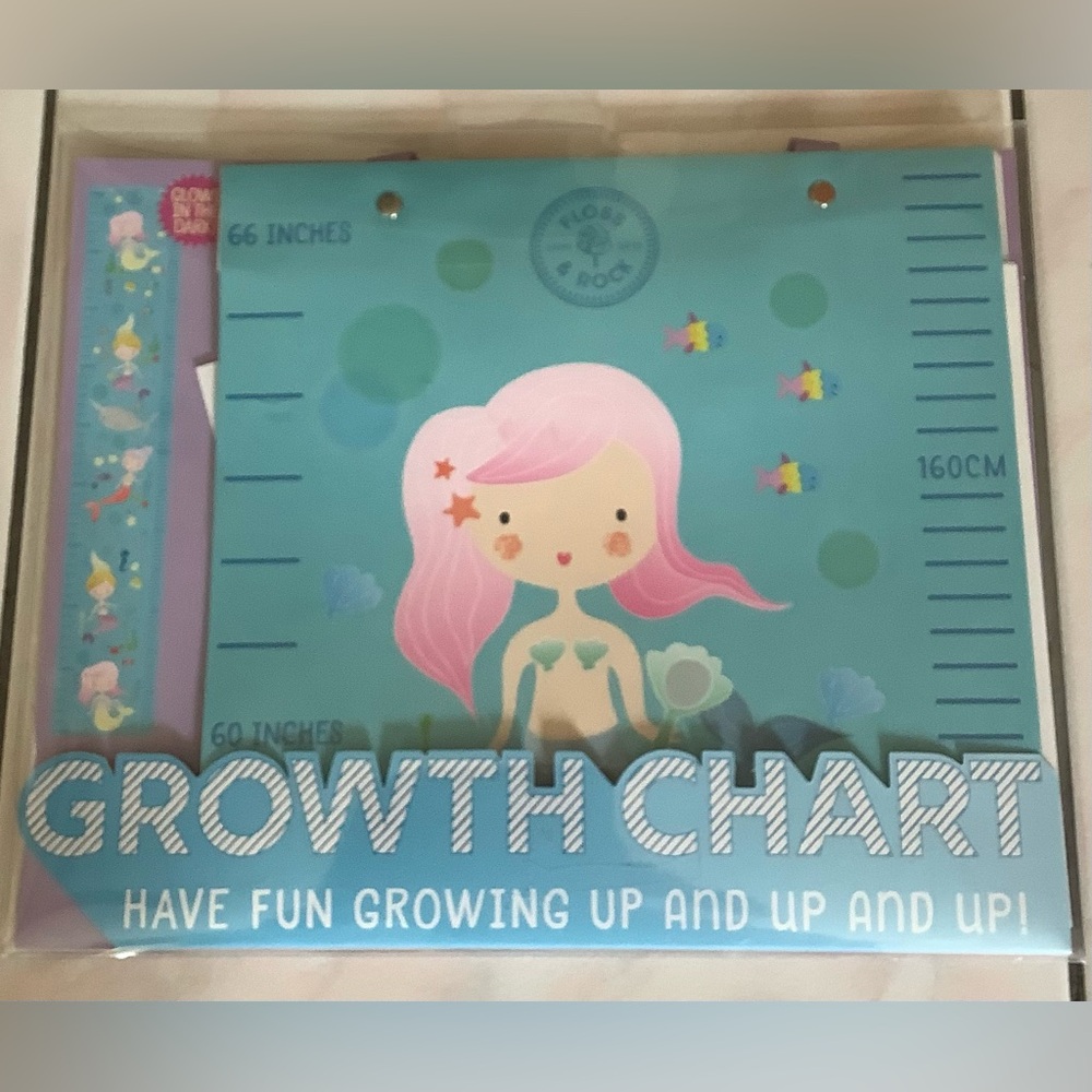 Floss & Rock Mermaid Growth Chart
